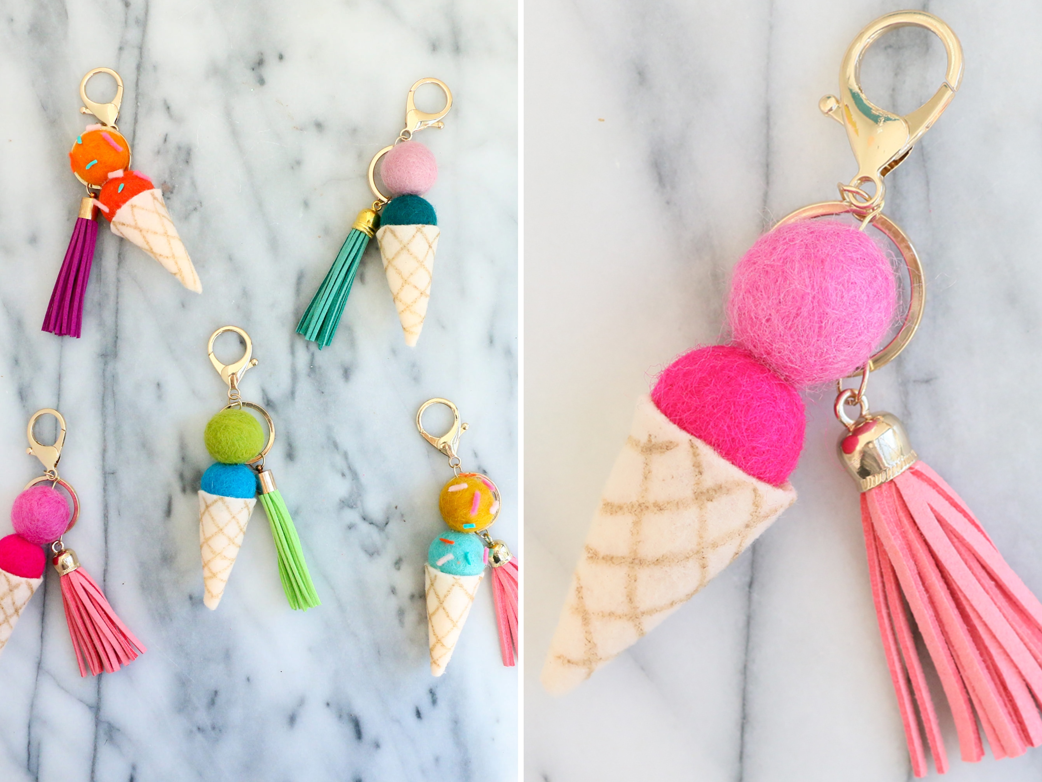 diy ice-cream keyrings - Vimarsana News