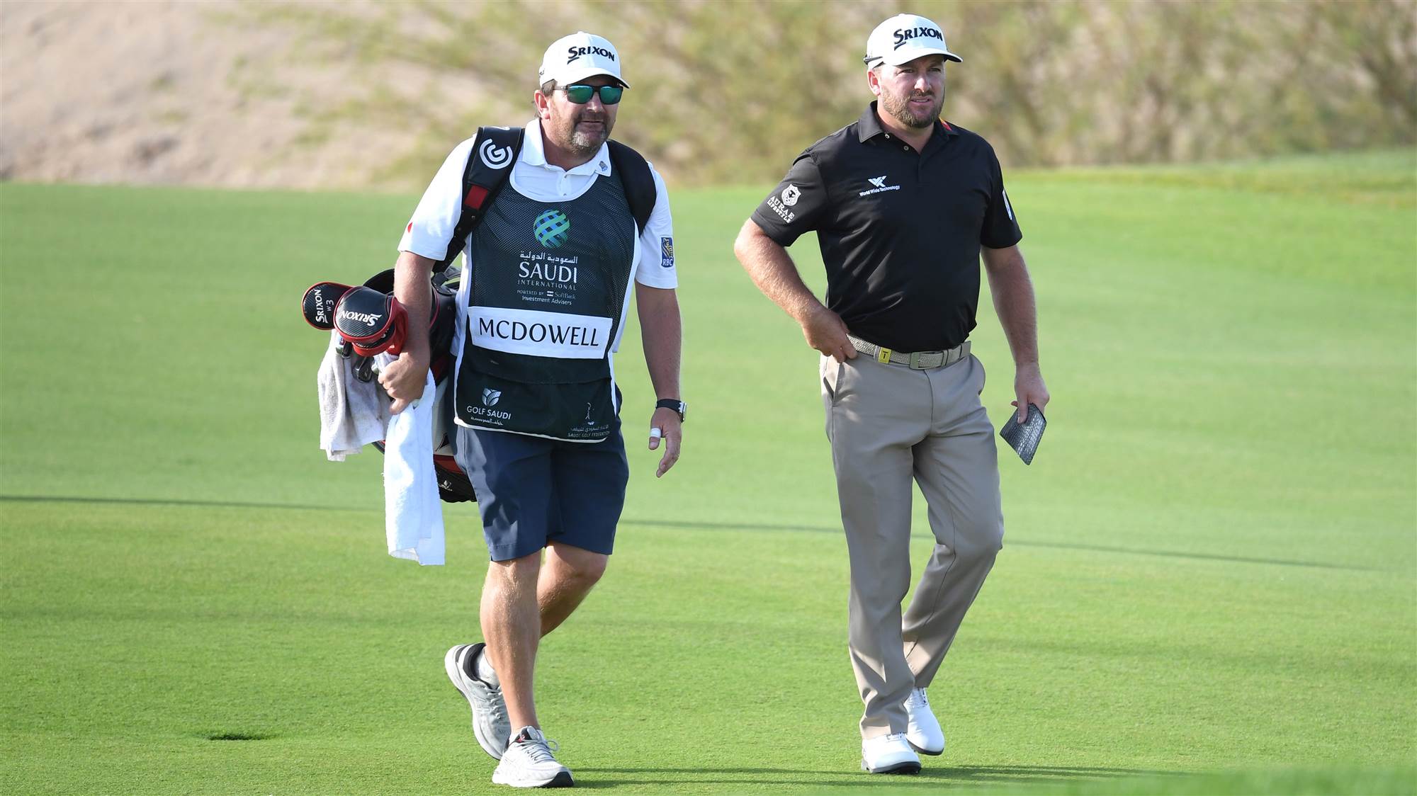 Winner's Bag Graeme McDowell Saudi International Golf Australia