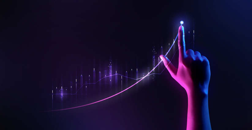 Illustration representing various metaverse technologies and virtual worlds