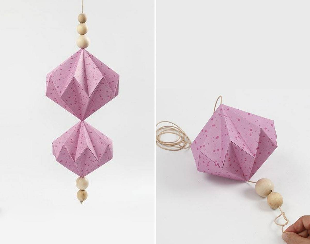 diy origami baubles • craft • frankie magazine • australian fashion  magazine online