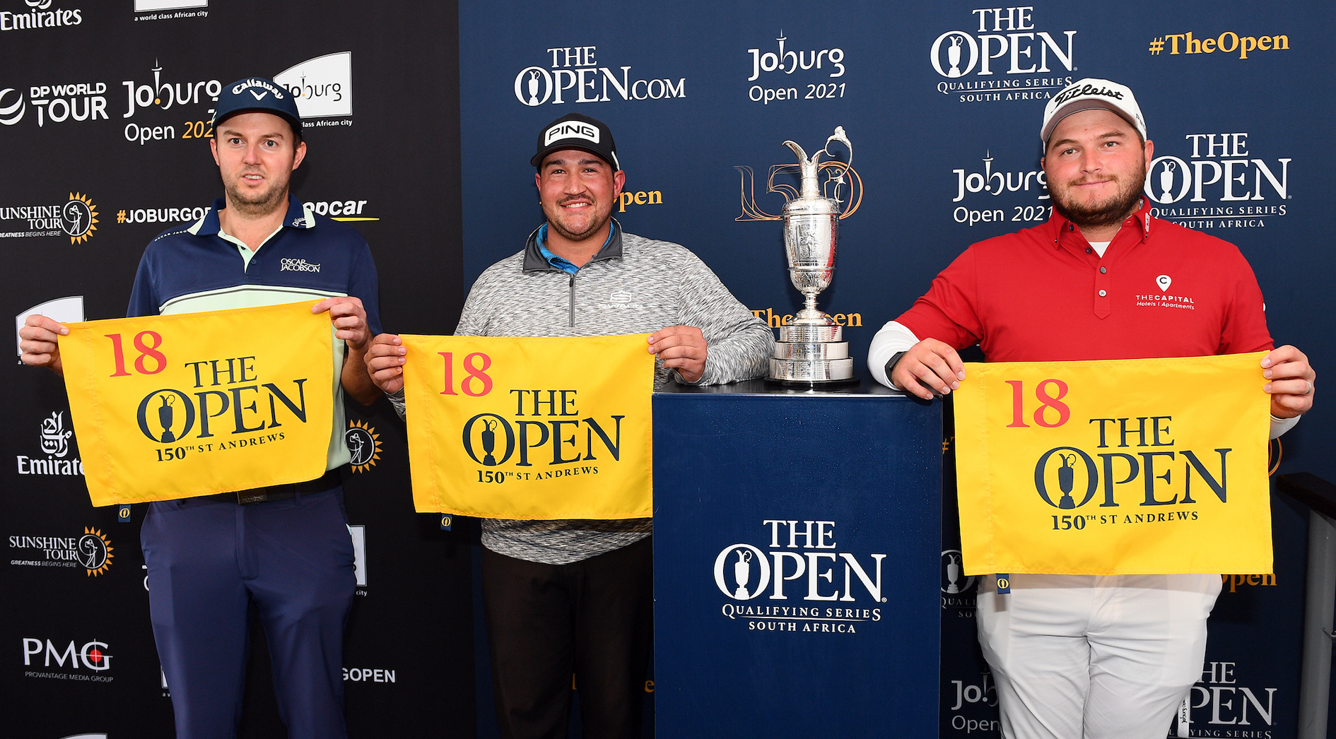 Three stamp their ticket to The 150th Open Championship Golf