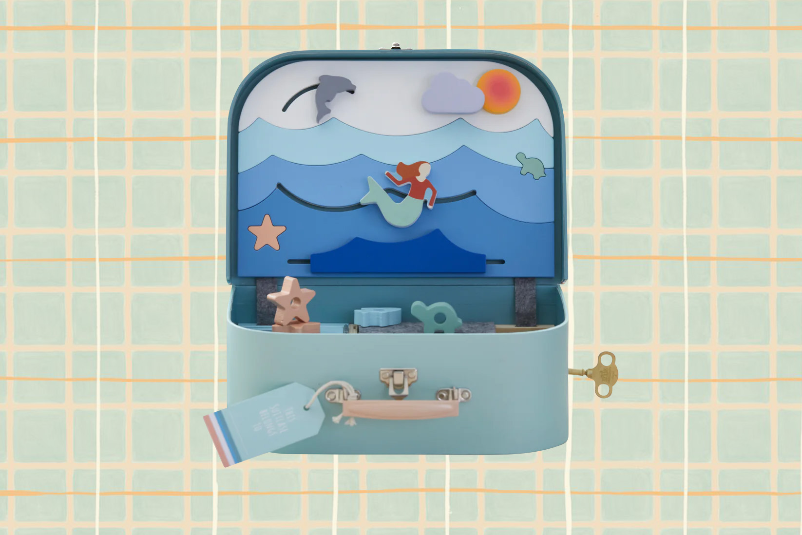 cast your peepers over to this adorable toy suitcase • design • frankie ...