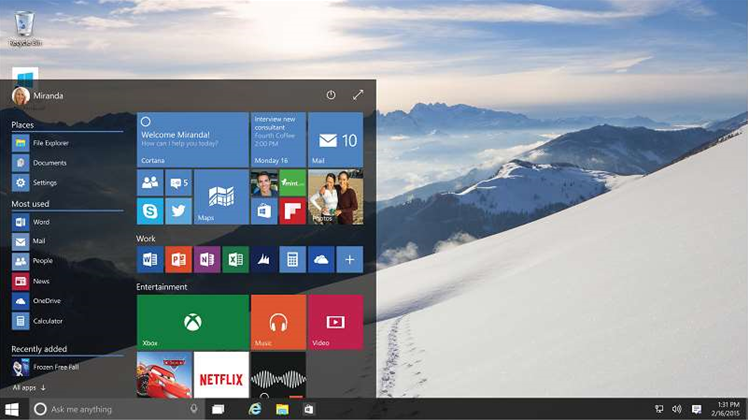 Windows 10 now mature enough for enterprise use