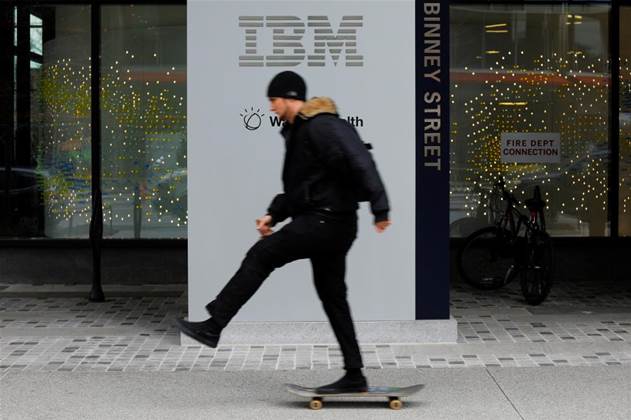 IBM's third-quarter results beat estimates