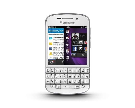 blackberry z10 keyboard white