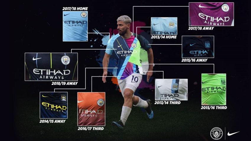 extase Tragisch flauw Manchester City unveil impressive Nike six-year mashup jersey - FTBL | The  home of football in Australia