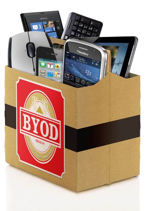 BYOD: service charge applies