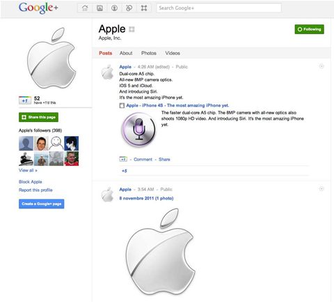 Tech firms in land grab on Google+ Pages