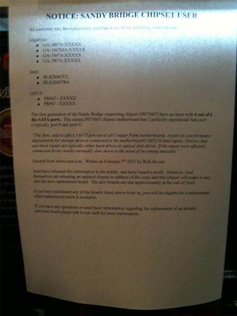 Sydney shop caught selling defective motherboards