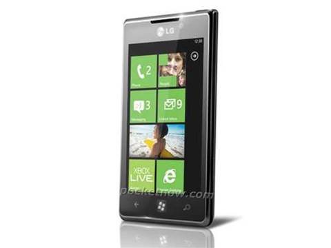 LG Miracle: brightest Windows Phone yet