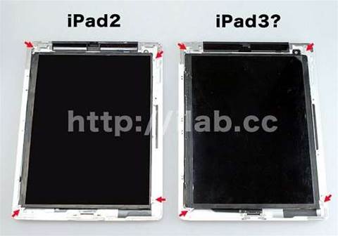 Leaked iPad 3 parts point to retina display