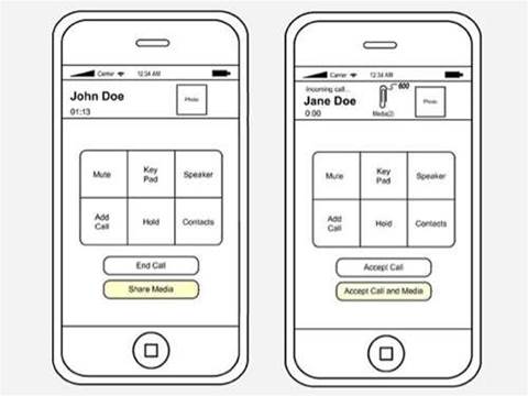 iPhone 5 to allow in-call file sharing