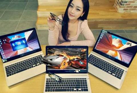 LG debuts glasses-free 3D laptop