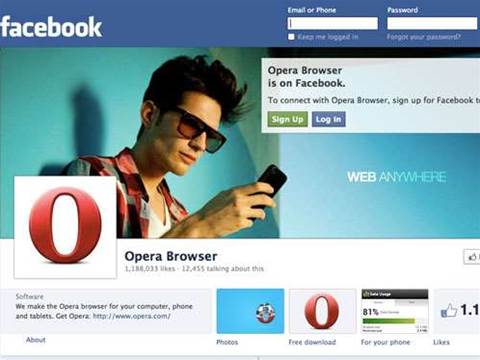 Facebook to buy Opera: report