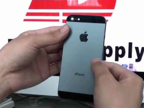 iPhone 5 case spotted in new video