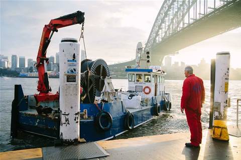 Vocus lays fibre across the Harbour