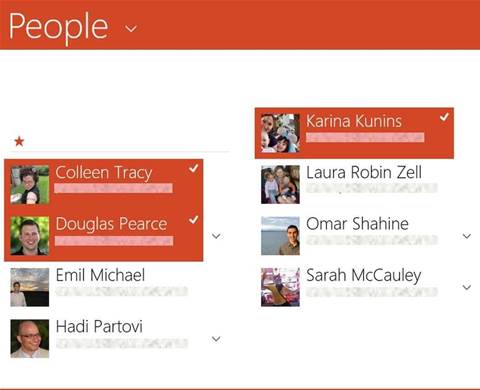 Windows 8 gets 'touchy-feely' with People app