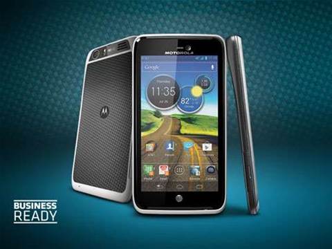 Motorola Atrix HD shows its 4.5in face