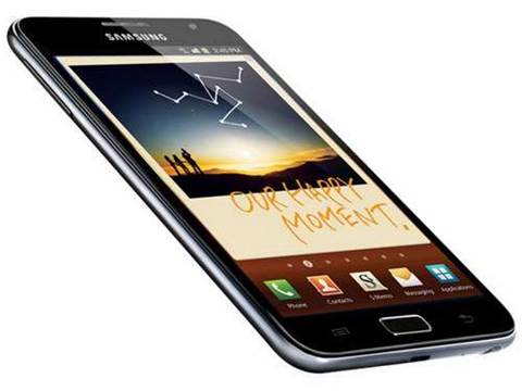 Samsung Galaxy Note 2 benchmarks leak