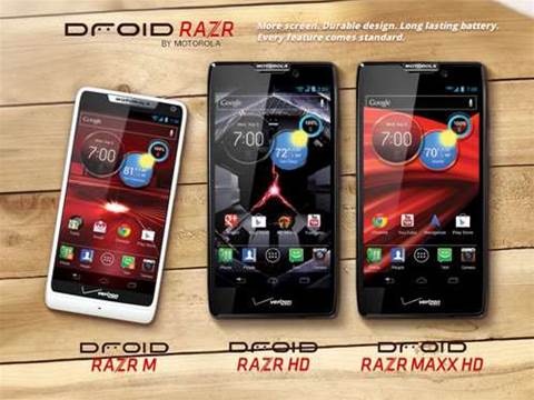 Motorola unveils Razr trio