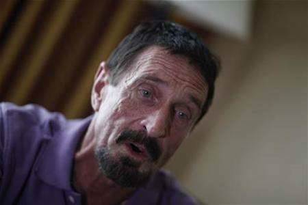 McAfee arrested in Guatemala