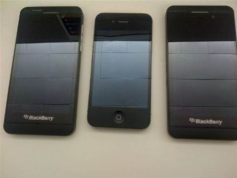 BlackBerry Z10 image leaked 