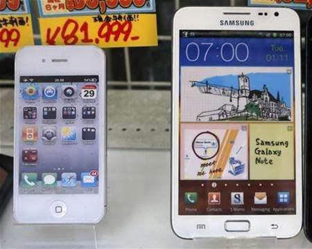 Samsung phone bans out of Apple's reach