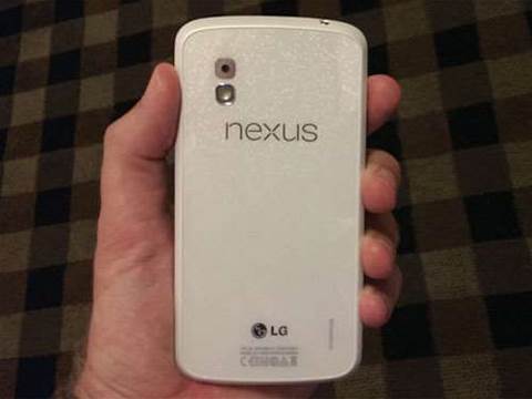 White Google Nexus 4 coming soon?