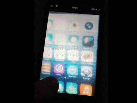 Apple's new look for iOS 7 leaks online