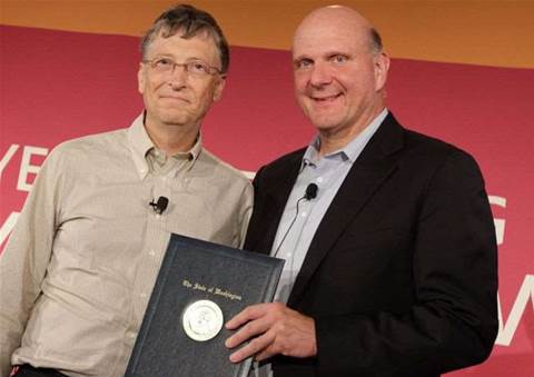 Steve Ballmer&#8217;s career at Microsoft 
