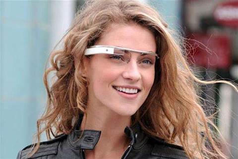 Podiatrist using Google Glass in operating room