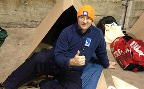 Which Aussie channel bosses are sleeping on the streets?