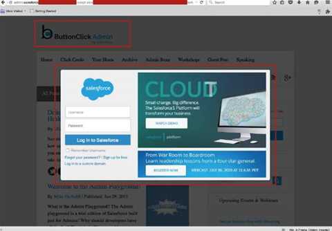 Salesforce cross-scripting flaw put users at risk