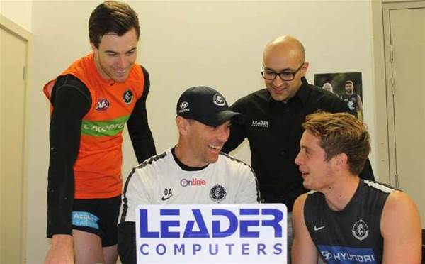 Leader Computers signs with AFL's Carlton