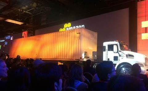 Amazon Web Services' will migrate 100PB with a truck