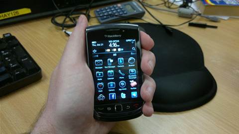Hands-on: Blackberry Torch 9800