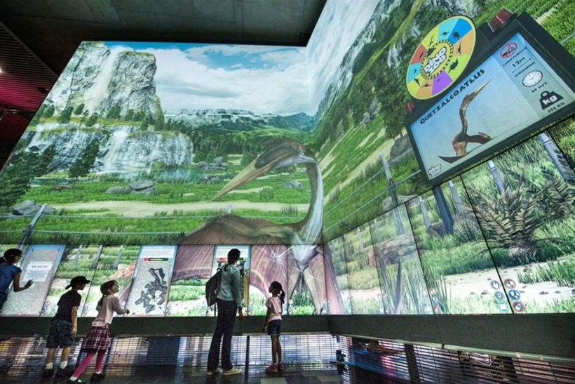 QUT uses sensors for interactive dinosaur exhibit