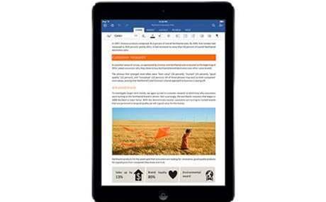 Office for iPad: 12m downloads but poor reviews