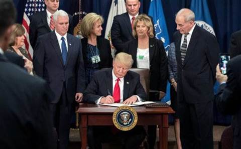 Microsoft, Google sound alarm over Trump's ban on Muslim country immigration