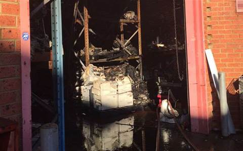 Fire strikes Melbourne printing reseller