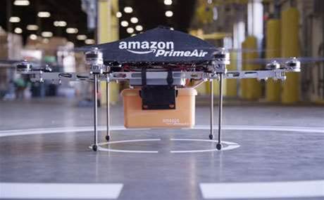Amazon tests remote drones for deliveries