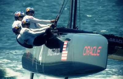 Ellison ditches conference speech to go sailing