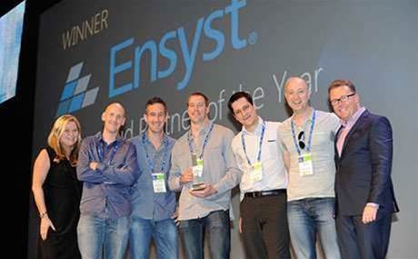 Winners of 2014 Microsoft Australia Partner Awards