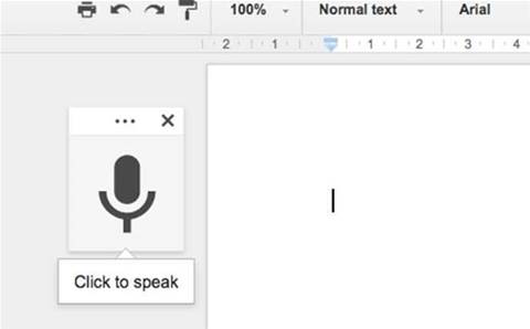 Google Docs introduces hands-free typing