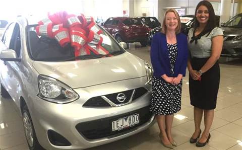 Melbourne reseller staffer wins new car