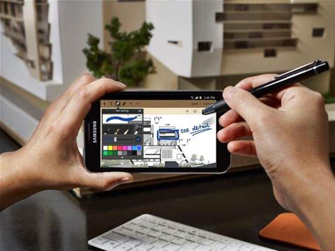 Samsung releases Galaxy Note to Australians