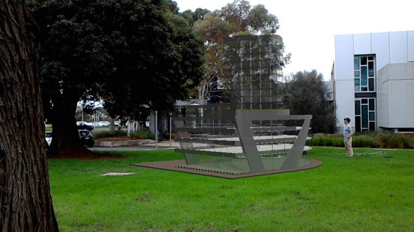 Using mixed reality to visualise council works