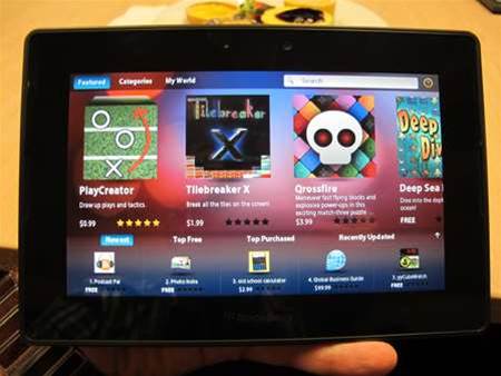 First Look: BlackBerry PlayBook