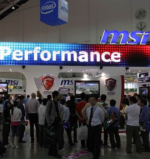 MSI turn heads with LEDs 