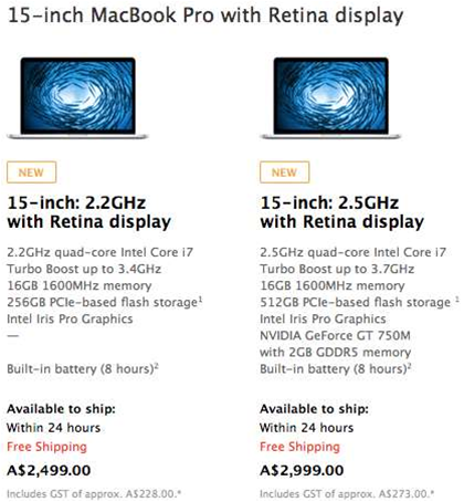 Apple Updates Retina Macbook Pro Range Hardware Itnews